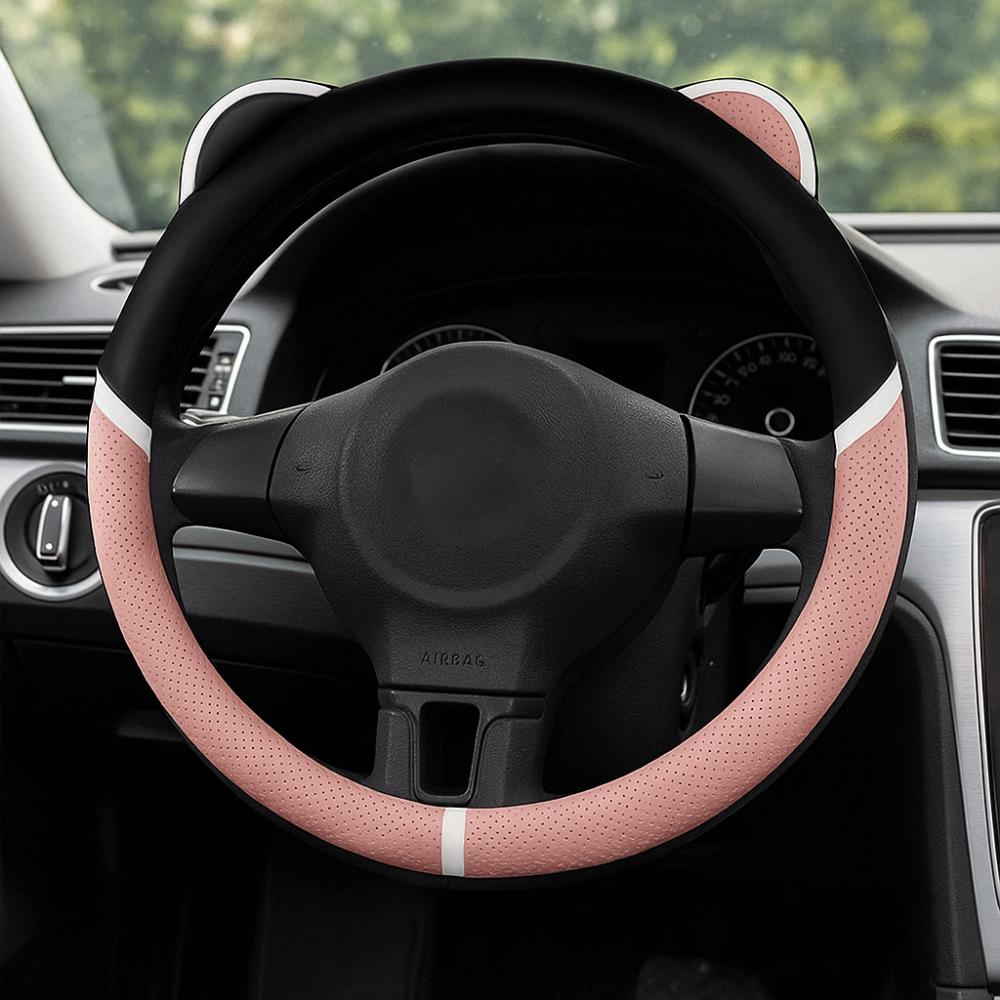Breathable Car  Steering Cover Sweat Absorbing Steering Wheel Sleeve Handle Cover  All Season