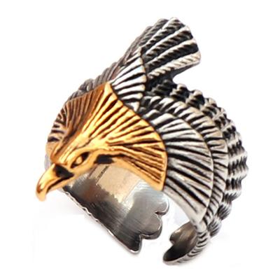 Retro Jewelry Goro Takahashi Flying Eagle Ring Open Men's and Women's Rings