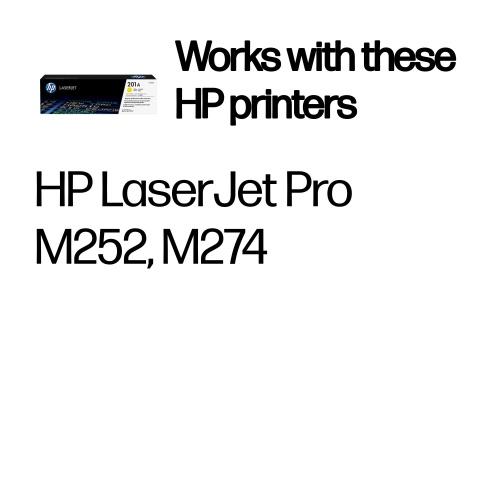 Hp 201A (Cf402A) Toner Cartridge, Yellow