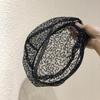 Mesh sequined beret women's summer thin breathable British hollow painter hat temperament elegant Internet celebrity Internet celebrity