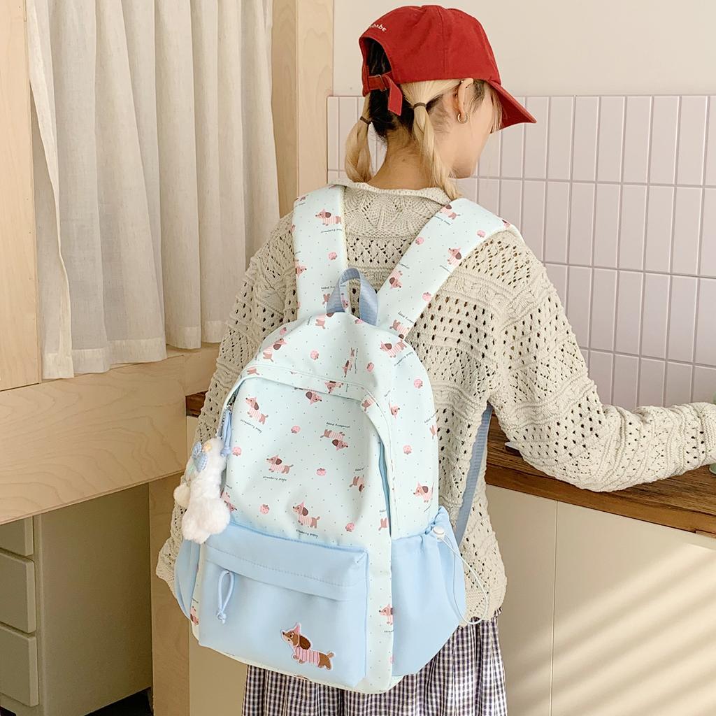 Schoolbag1011 New High School Schoolbag Female Ins Niche Cute Backpack Girl College Style Backpack