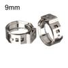 Sealing Various Hoses Single Ear Stepless Stainless Steel Hose Clamps
