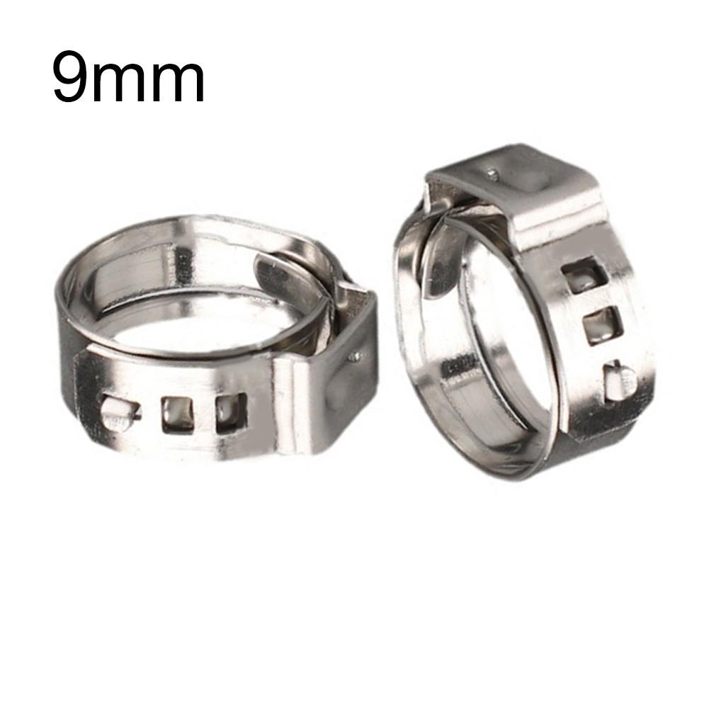 Sealing Various Hoses Single Ear Stepless Stainless Steel Hose Clamps