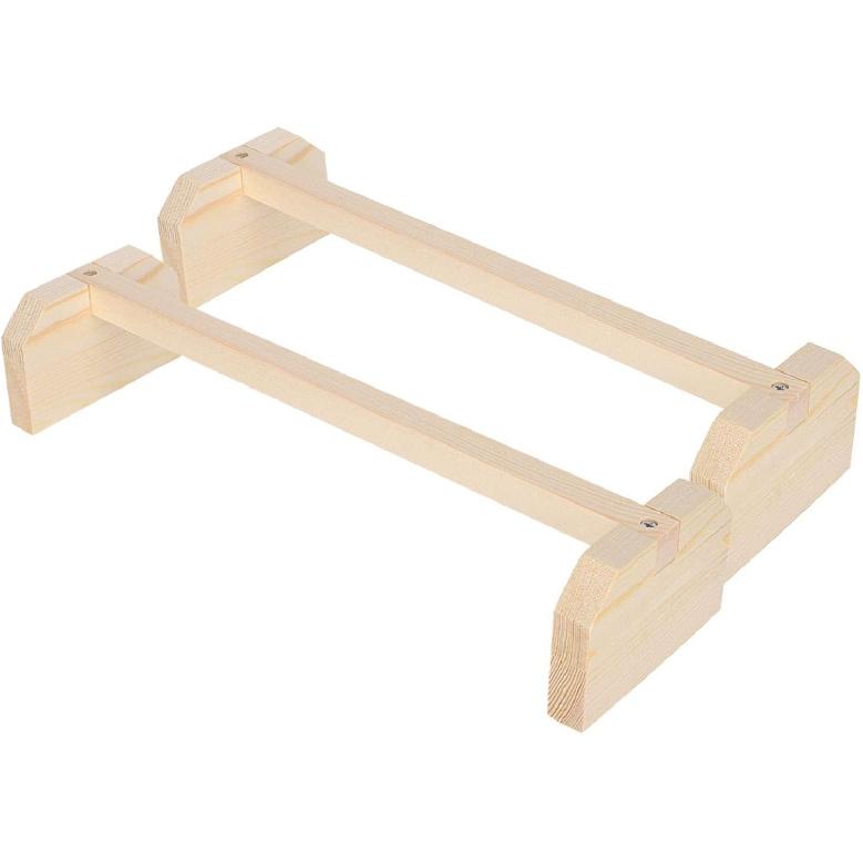 

15.7 x 4.7 x 3.1in Square Pole Safe Wooden Hens Roosting Stand, Large Bird Stand, for Pet Chicken Large Bird