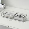 * New Sale Stackable Acrylic Drawer Organizer Adjustable Divider Trays For Cosmetics Modular Makeup Storage Box