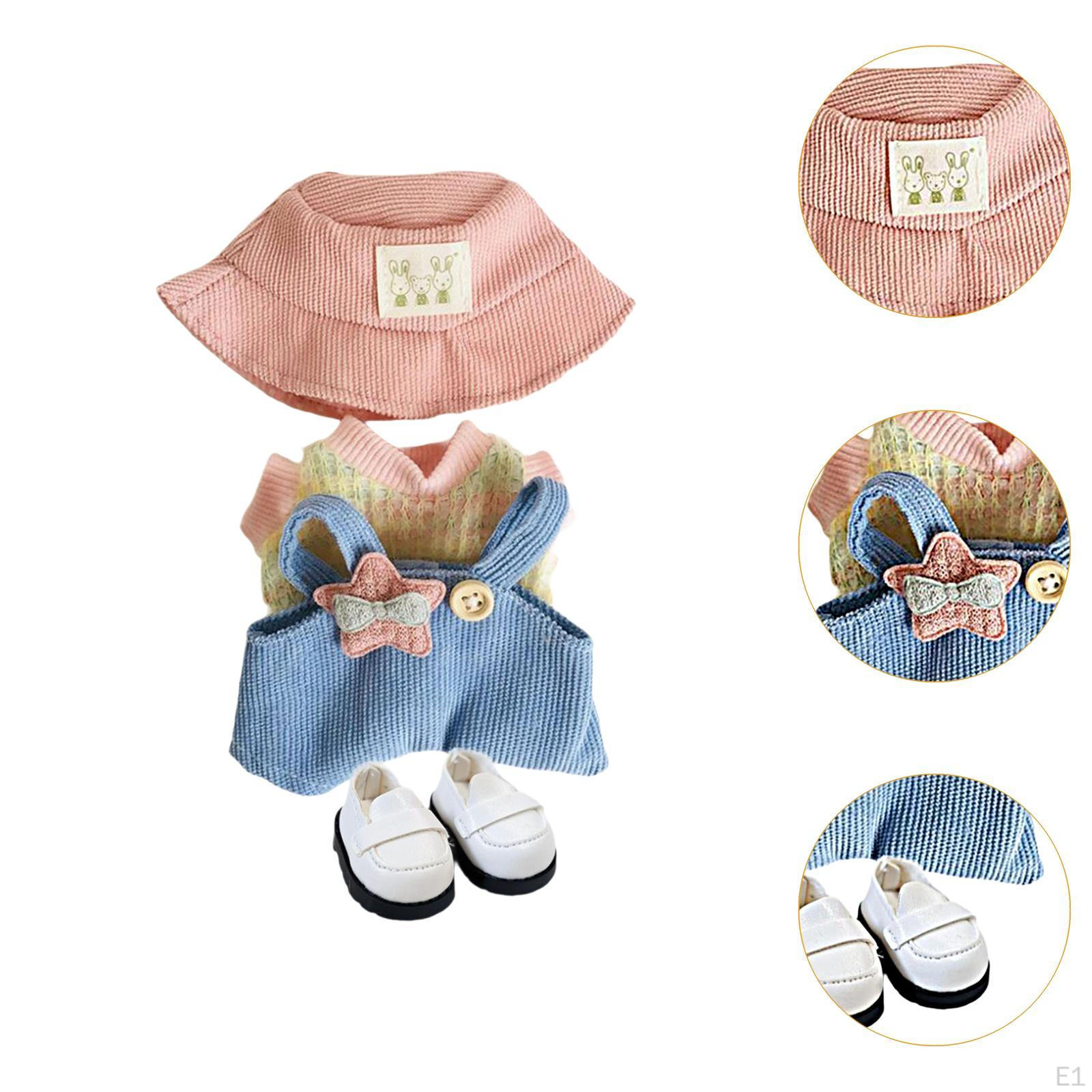 15 см плюшевая кукольная одежда — фото 4