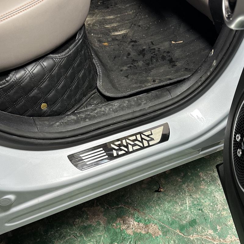 Compatible with unmarked and irregular car door sill protectors, anti-slip stickers, and universal collision protection strips.