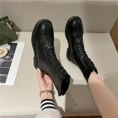 Women Boots Women Heels Designer Shoes Ladies Platforms Ankle Boots Female Chunky Shoes Woman Booties Wedge
