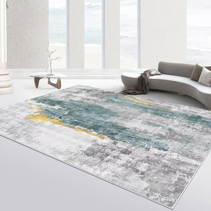 Nordic Abstract Carpet Living Room Home Rendering Decoration Sofa Large Area Rugs 200x300 Ink Splash Non-slip Mat Customizable