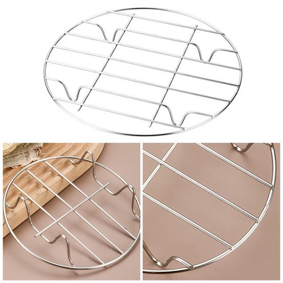 Parowar na kuchenkę do podgrzewania jedzenia Stal nierdzewna Nasadka na garnek Stojak parowy z izolacją na czterech nogach Taca na chleb Wielofunkcyjny dodatek do gotowania