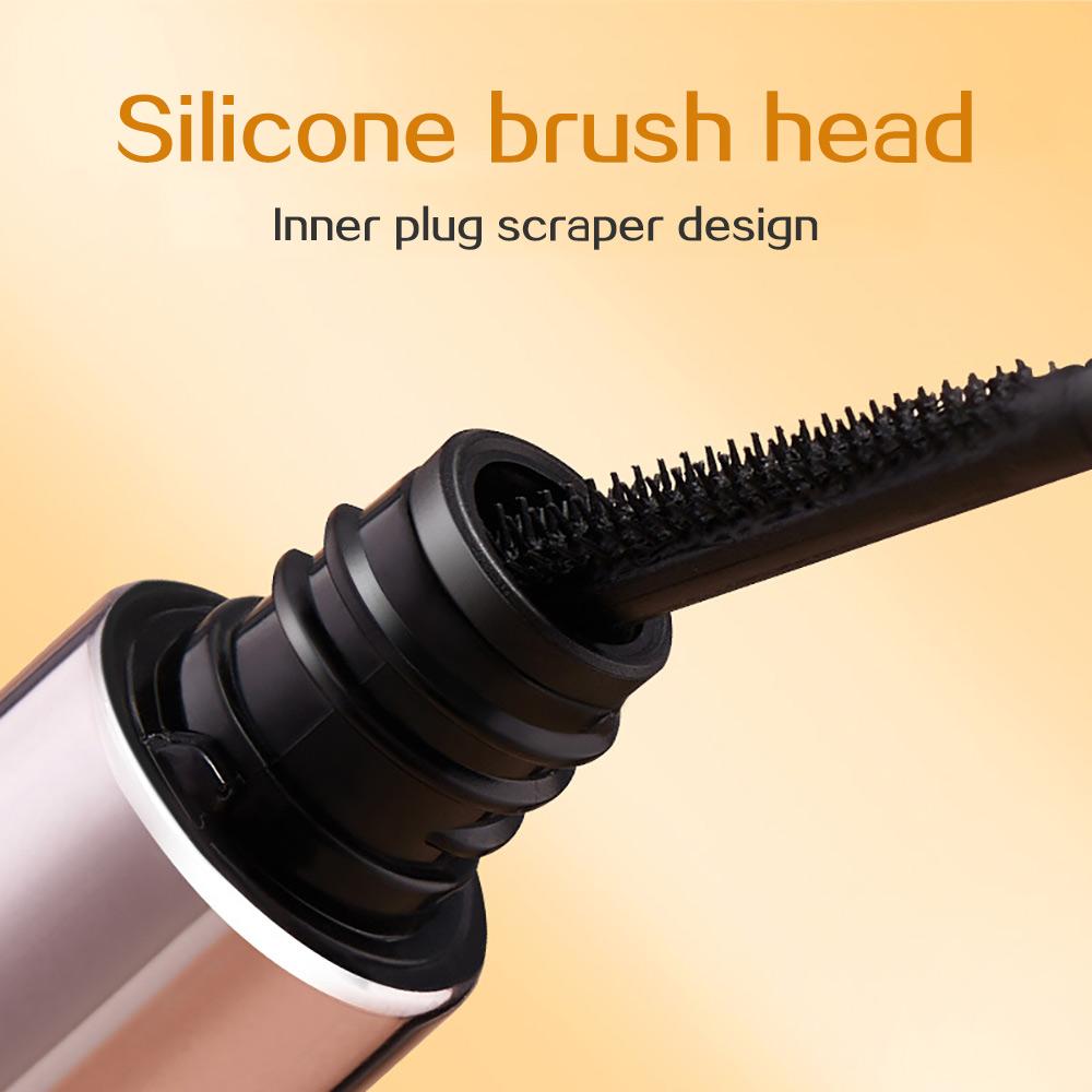 GECOMO Grzebyk Główka Szczoteczki do Mascary, 12H Stylizacja Podkręcająca Rzęsy Trwały Wodoodporny Primer do Rzęs