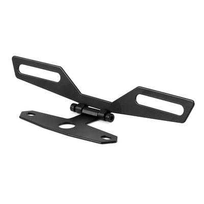 Support de feu arrière pliable pour plaque d'immatriculation de moto et VTT