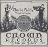 CD CHARLIE PALLOY - Vocals & Guitar MB118 The Old Masters 1999 US Jazz Used