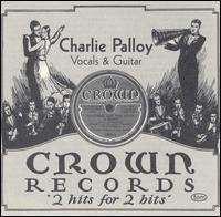 CD CHARLIE PALLOY - Vocals & Guitar MB118 The Old Masters 1999 US Jazz Used