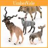 Childrens Educational Jungle Animal Pvc Model With Realistic Antelope Decor For Kids Room