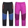 Nouvelle Arrivée Pantalon Softshell d'Extérieur pour Enfants Imperméable Respirant Durable Chaud Pantalon d'Escalade Printemps Automne pour Garçons Filles