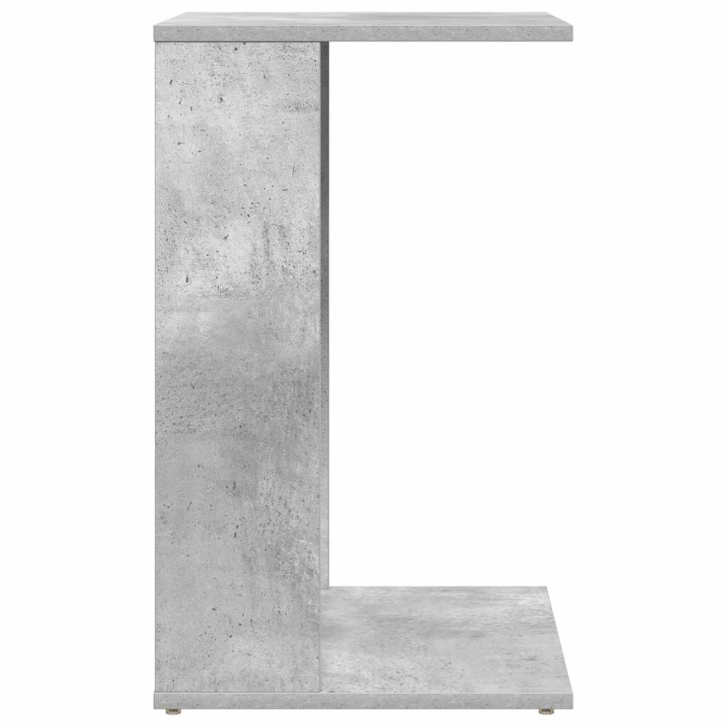 Side Table Concrete Grey 40 x 38 x 62.5 cm Particleboard