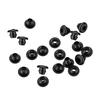 20Pcs Flame Retardant Rubber Grommets Fireproof Hole Plugs for Wiring Protection Electrical Box Pipe Automotive Repair
