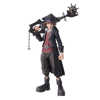 KINGDOM HEARTS III BRING ARTS Sora Pirates of the Caribbean PVC Painted Movable Figure Ver.