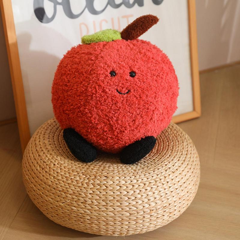 Fruit Plush Toys Litchi Plush Toy Home Decor Doll Collectible Toy Soft Stuffed Doll Comfortable Plush Toy for Bedroom Living