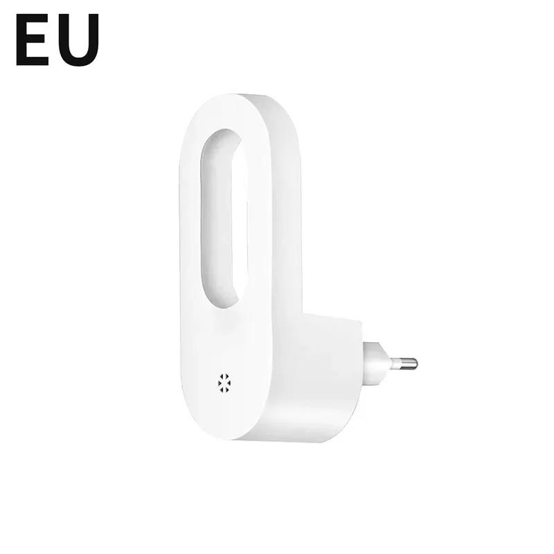 LED Plug Night Light EU/US Wall Socket Lamp With Twilight Sensor Energy Saving Kids Room Bedroo Portable Night Lights