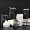 Car Stainless Steel Coffee Cup Thermal Mug Leak-Proof Thermos For Mercedes Benz AMG GLC W203 W206 W220 W205 W211 W212 W201 W210