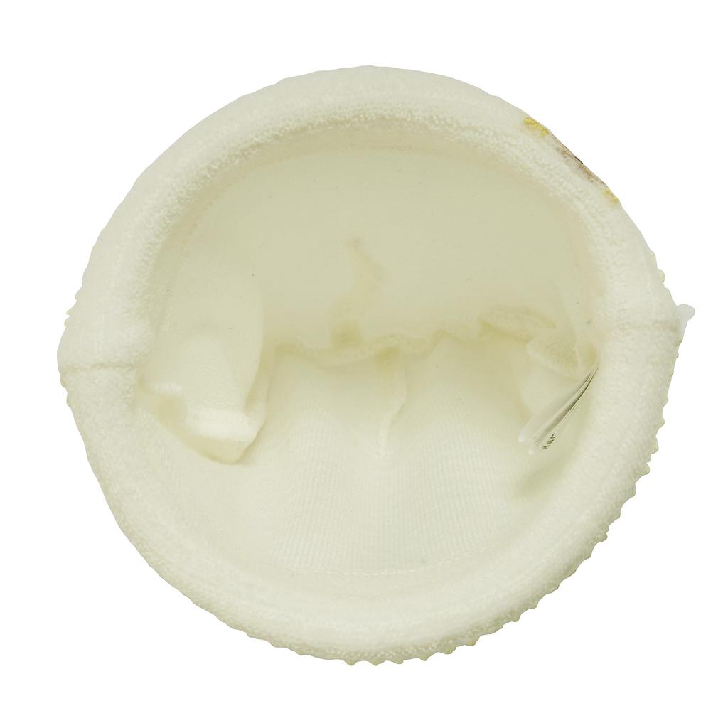 MIKI HOUSE Baby Hoodie Untwisted Made in for Boys and Baby Baby One Size Fits All Hat, Yarn, Japan, Girls, Newborn, Prep, Clothes, (36-40cm), White,