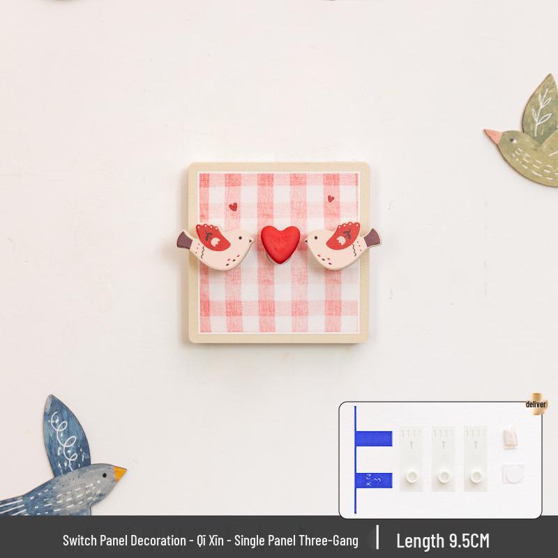 Ying Cute Light Switch & Socket Cover for Kids' Room - Decorative Wall Protector