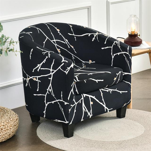 Spandex Sofa Cover Elastic Armchair Covers Coffee Bar Sofa Slipcovers For Living Room Couch Cover With Seat Cushion Covers