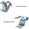 Adjustable Dog Harness & Leash Set with Cute Collar