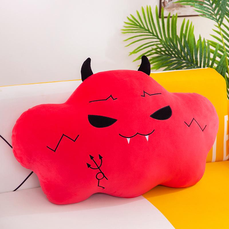 Cartoon Cloud Plush Pillow: Cute Doll for Girls, Soft Cushion for Bed