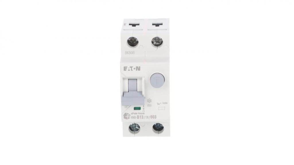 Differential Circuit Breaker 2P 13A B 0.03A Type AC xPole Home HNB-B13/1N/003 195120