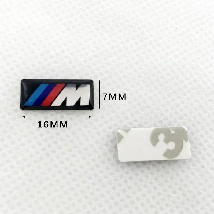 For All BMW E46 E39 E38 E90 E60 E36 F30 F20 X1 X3 X5 M Logo Car Steering Wheel Hub Caps Center Emblem Badge Sticker DIY Sticker