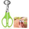 DELUXEFOX Quail Egg Quail Egg Bird Egg Stainless Steel Egg Shell Breaking Creative Bird Egg Sharp and Kitchen Handy Small Item for Cutting Eggshells