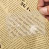 1/10pcs Magnifier Magnification Magnifying Fresnel LENS 8.00*5.50*0.04cm Pocket Credit Card Size Transparent magnifying glass