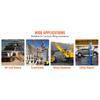 SucceBuy 3/8 Ton Hydraulic Long Ram Jack Engine Hoist Cylinder with Single Piston Pump, for Engine Lift Hoists, Hydraulic Garage