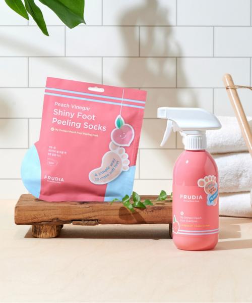 [Foot Care Set] My Orchard Peach Foot Shampoo + Foot Peeling Mask
