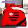 Flamengo Pattern Bedding Quilt Set  Home Decoration  Gift (1 * duvet cover + 2 * pillowcase  without core)