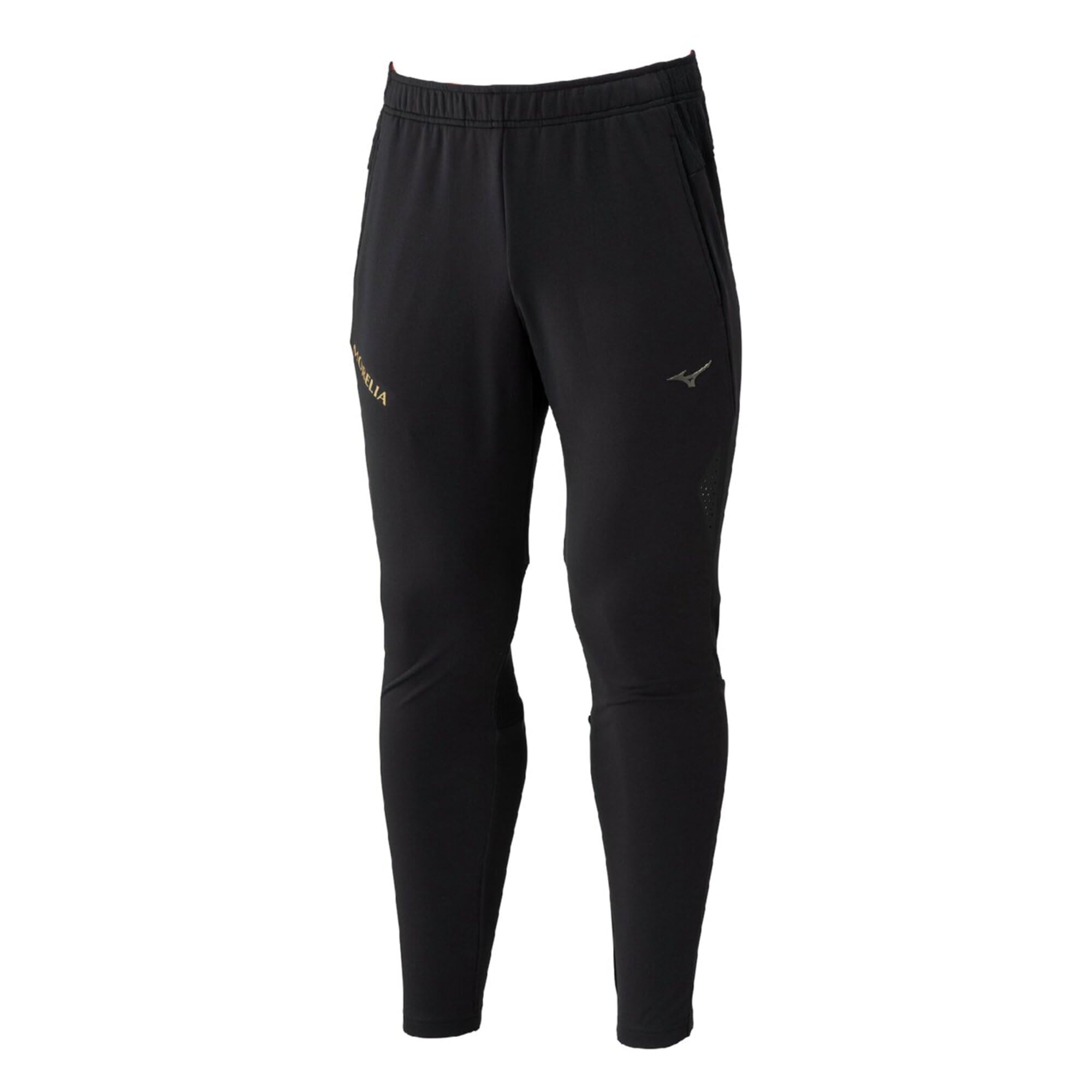MORELIA Soccer Training Pants, Comfortable to Move in, Unisex, Black, Size 2XL (P2MDC005)