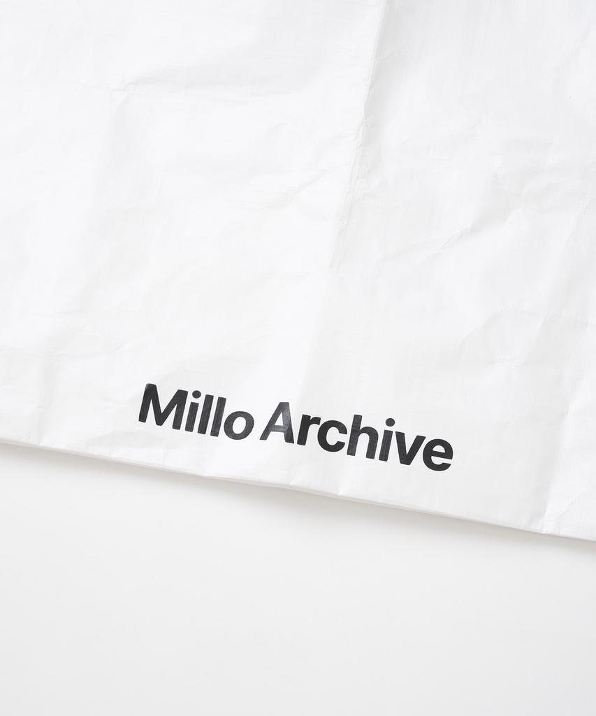 Millo Archive Icon Tarpaulin Bag [White]