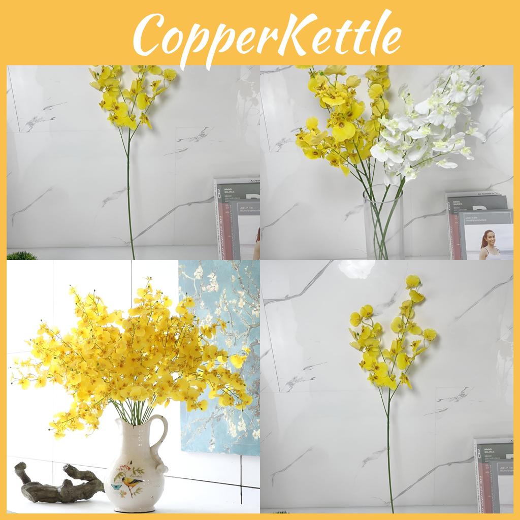 Faux Phalaenopsis With Soft Pvc Material For Home Molding And Decor Wedding