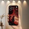 Samurai Art Bushido Phone Case For iPhone 17,16,15,14,13,12,11 Plus,Pro Max,XS,X,XR,SE,Mini,8,7,Soft Silicone Black Cover