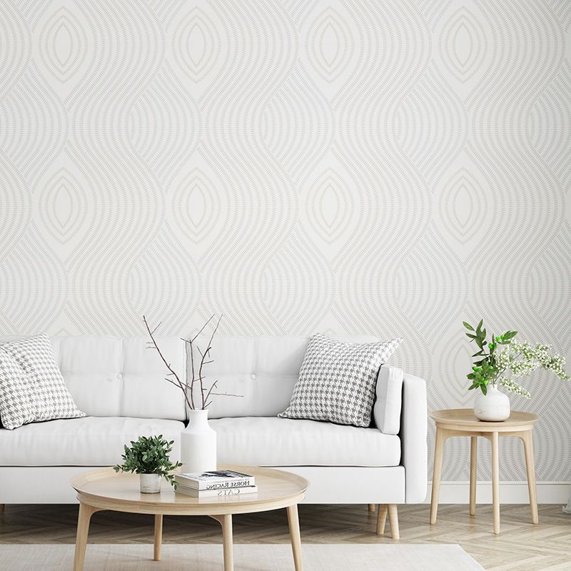 3D Geometric Curved Stripe Wallpaper PVC Waterproof Modern Living Room Bedroom Sofa TV Background Wall Paper Rolls