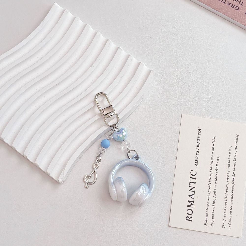 Anti-loss Earphone Leash Keychain Music Style Mobile Phone Lanyard  Women Girls