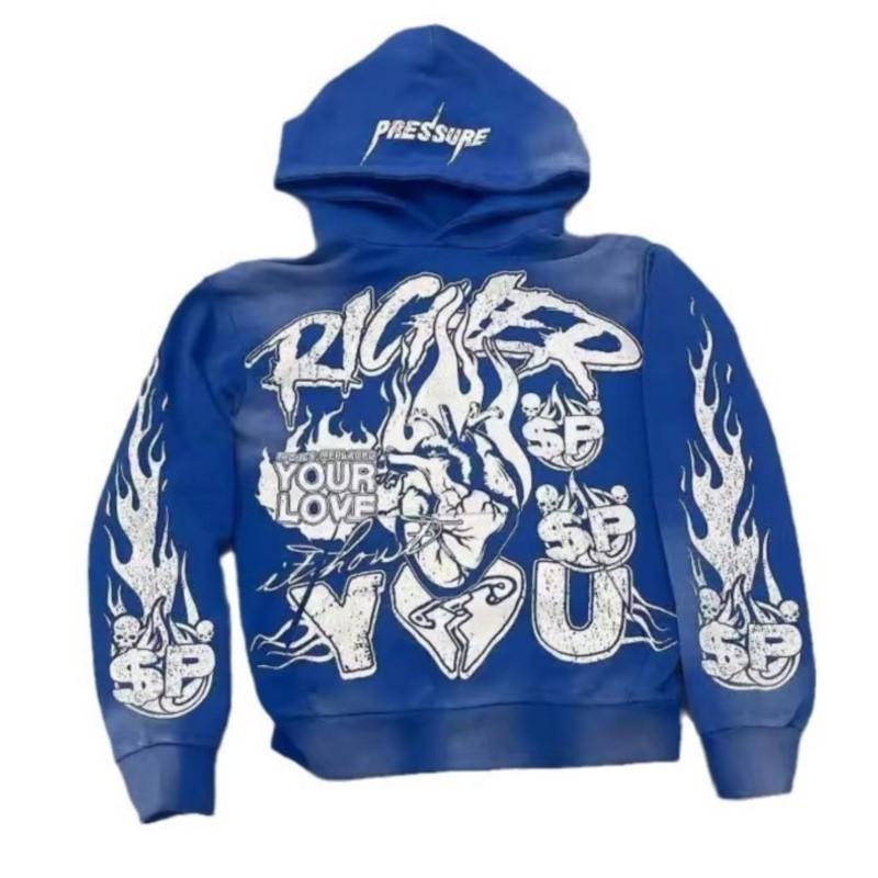 ZYLLO New Streetwear 3D Printed Y2K Men's / Women's Pullover Harajuku Retro Loose Casual High Street Hoodie Sweatshirt