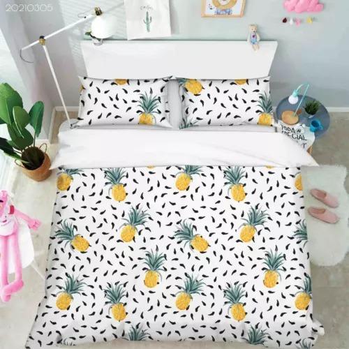 Comforter Pineapple Bed Decoration First Choice Gift Suitable For Children Boys Girls And Adults Soft Warm And Breathable
