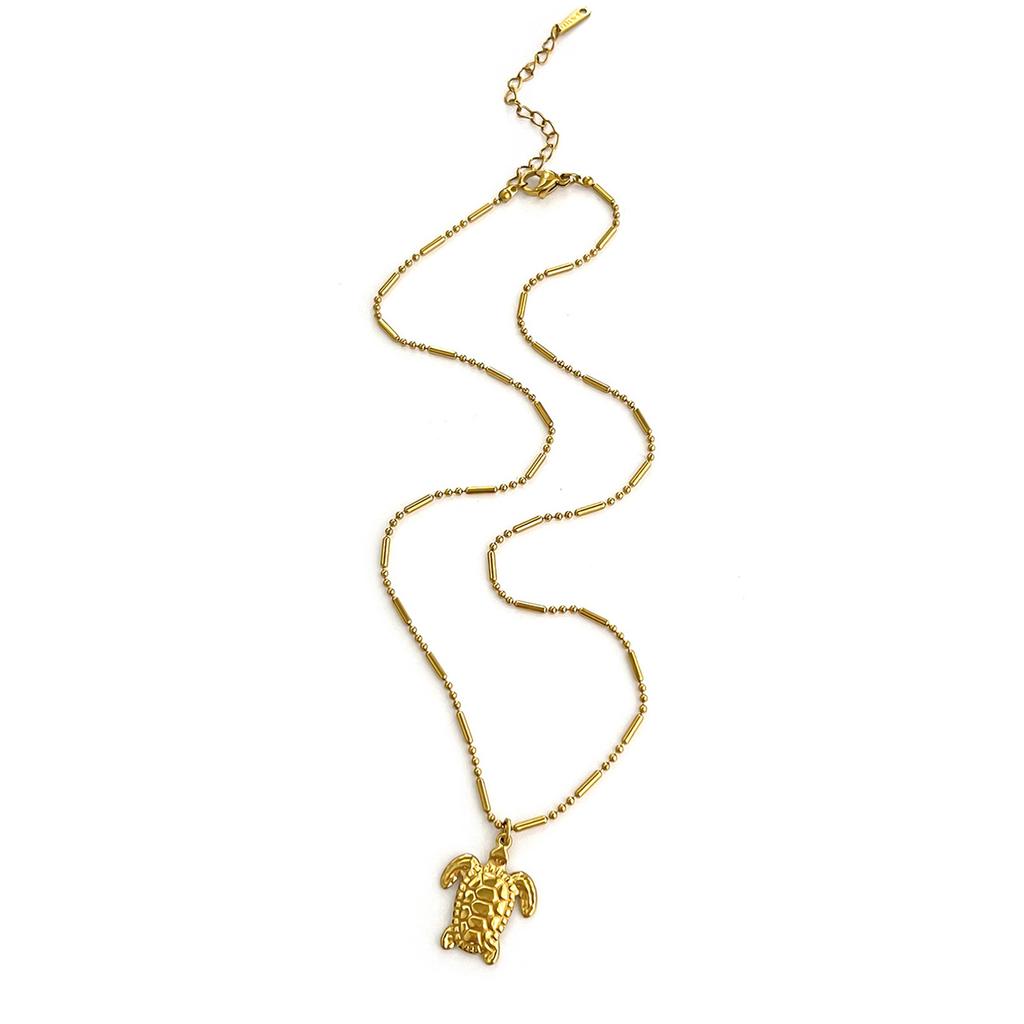 N0165 Stainless Steel Ocean Element Pendant Necklace For Women