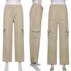 Baggy cargobroek voor dames, streetwear hiphop joggers, joggingbroek, casual losse broek met wijde pijpen