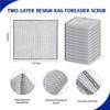 Reusable Non-Stick Steel Wool Dishcloth for Kitchen Cleaning