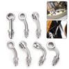 AN3 Motorcycle Brake Line Stainless Steel Braided Hose Banjo Fitting Soft Tube Connection Brake Cable Oil Hose Racing Part